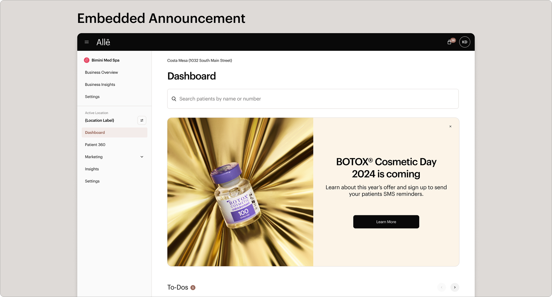 Pendo onboarding flow