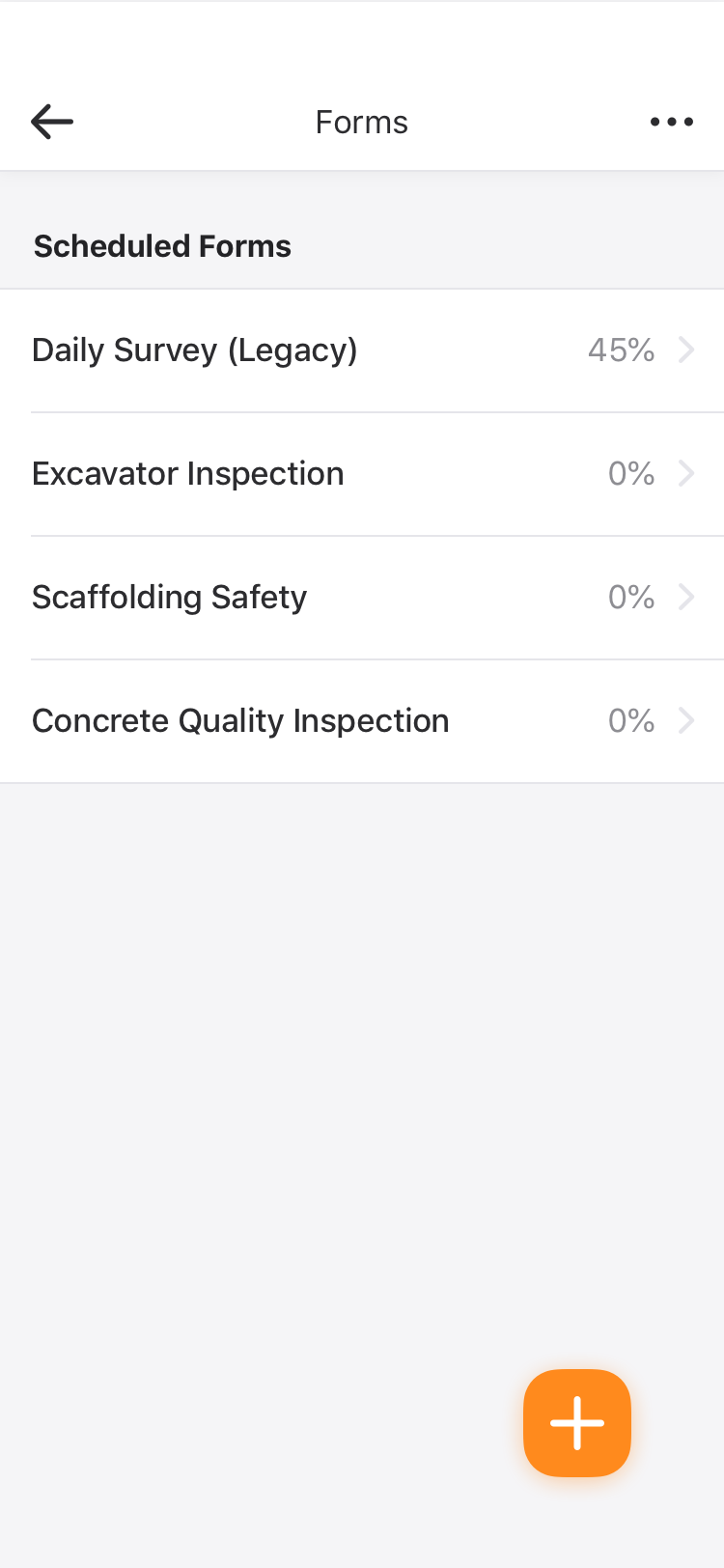 Mobile form screen 2