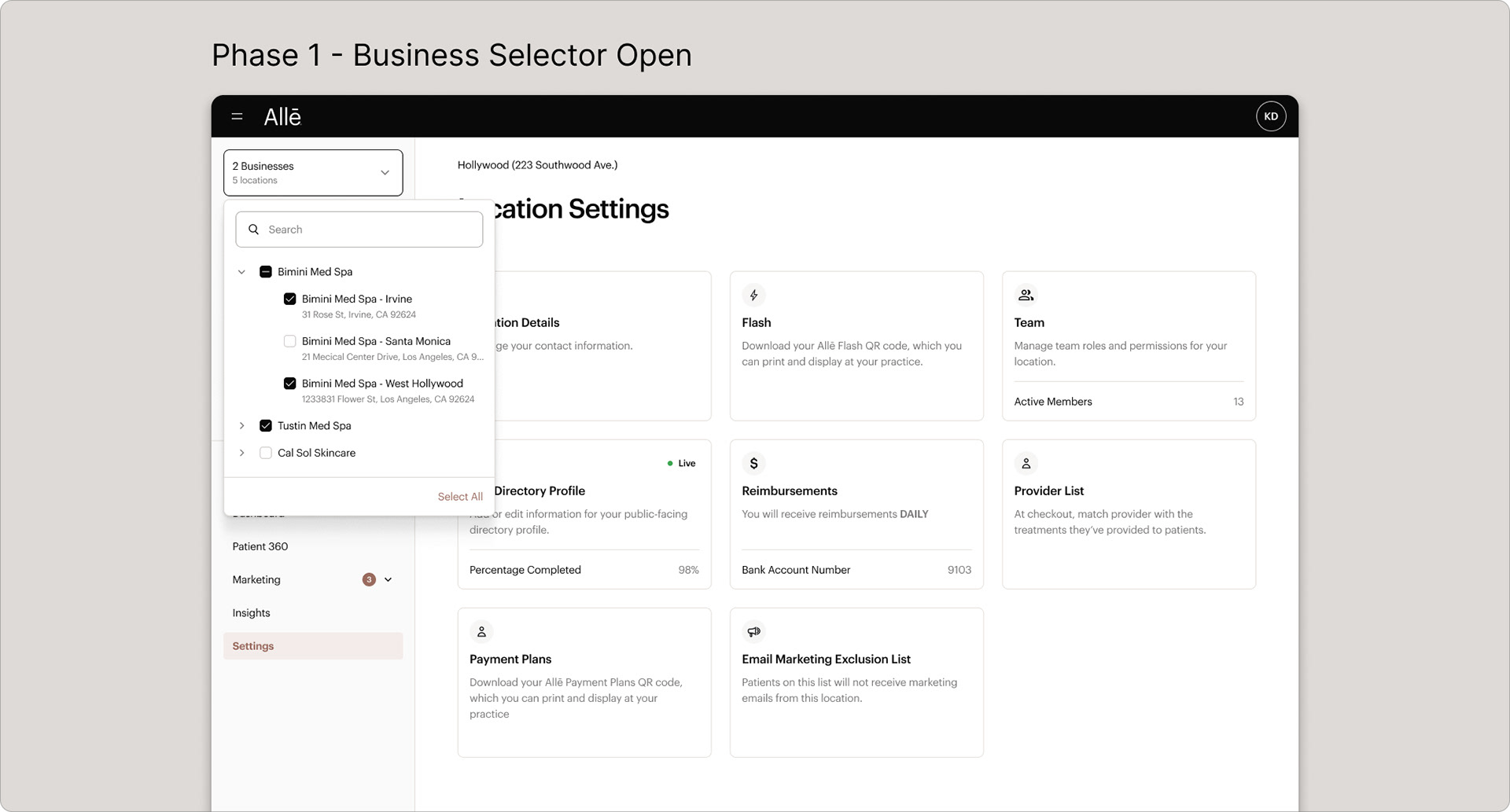 Navigation prototypes and explorations