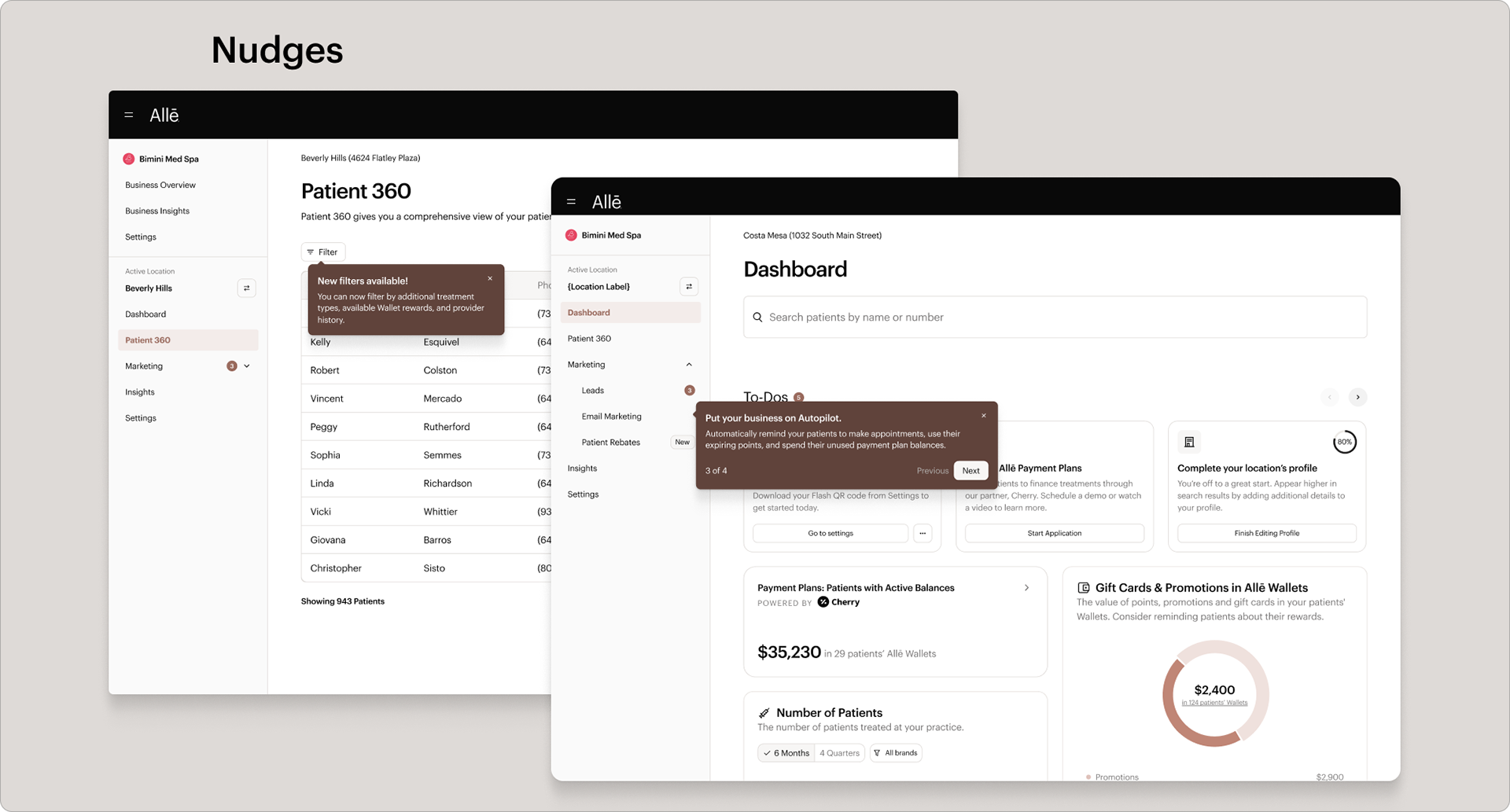 Pendo campaign examples