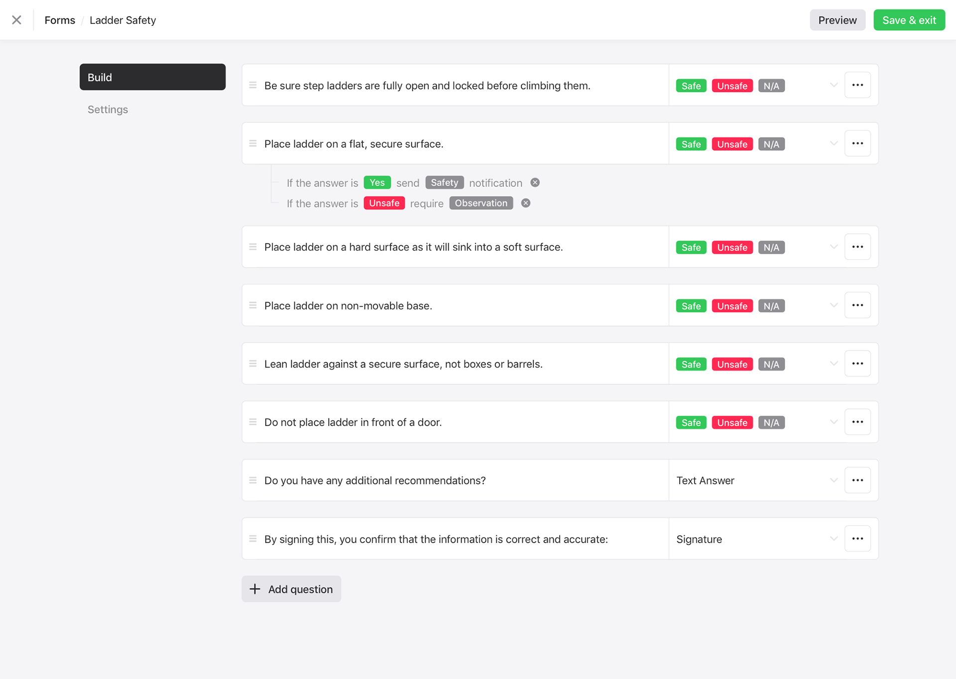 Mobile form completion experience