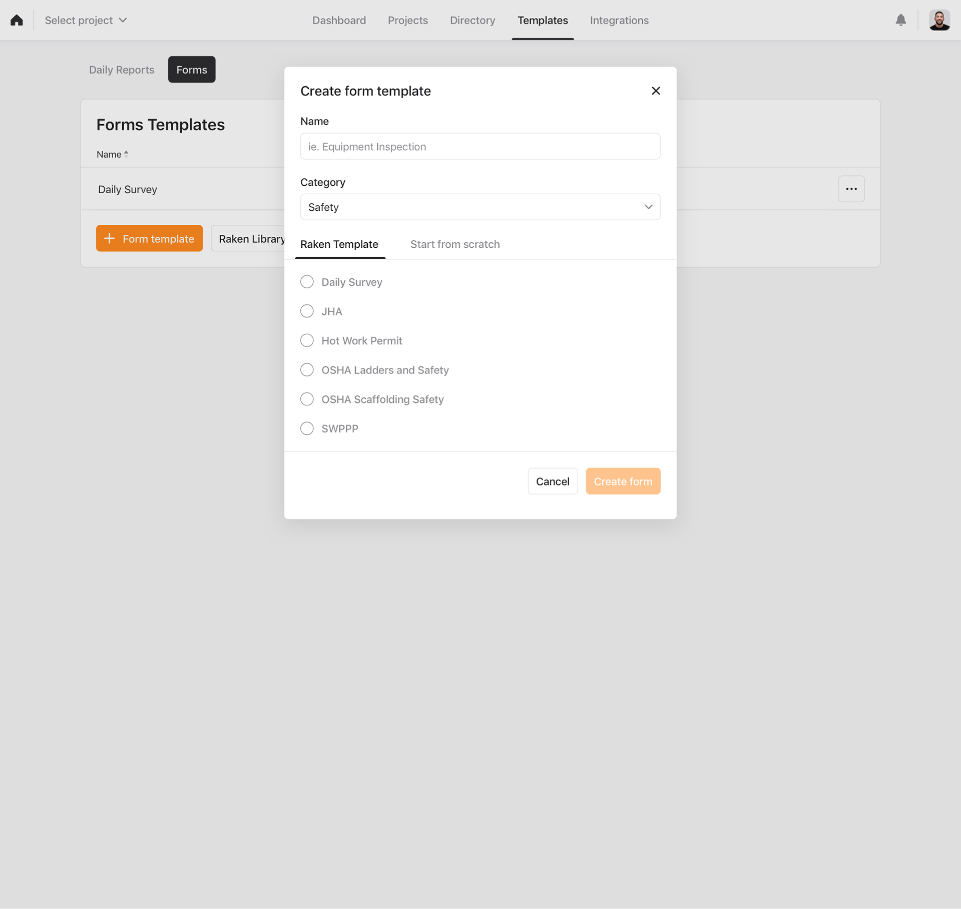 Form builder design exploration